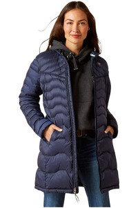 2023 Ariat Womens Ideal Down Coat Jacket 10046759 - Navy